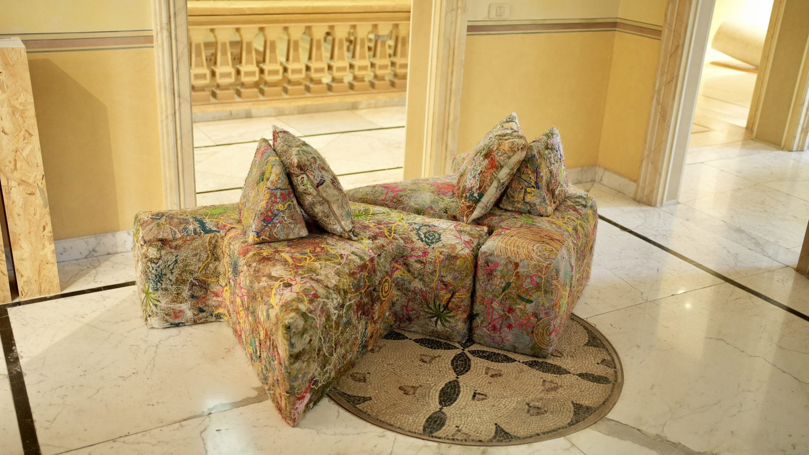 « All You Can Seat » a collaboration with Samer al Ameen .