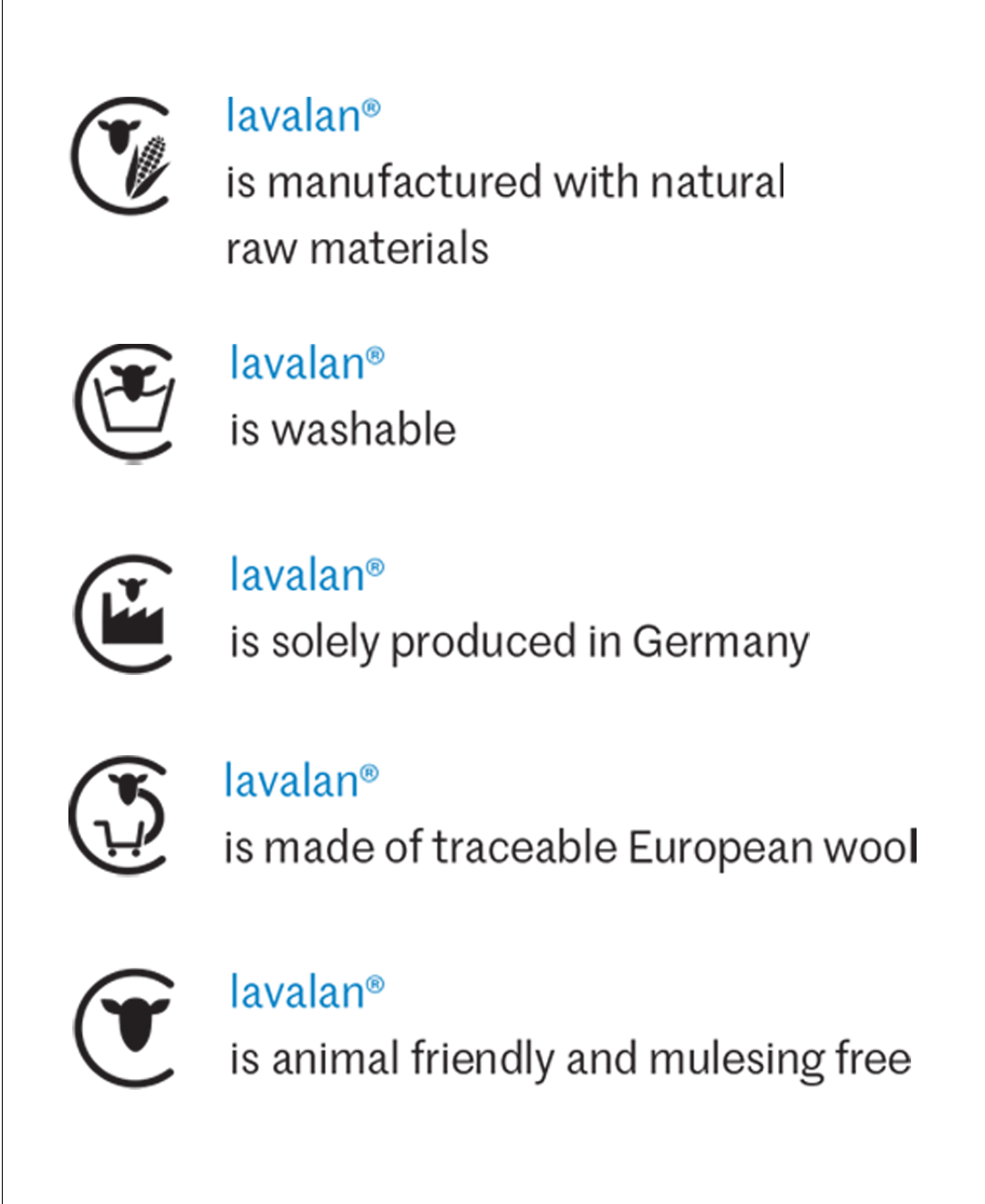 Bokja Wool : lavalan insulation