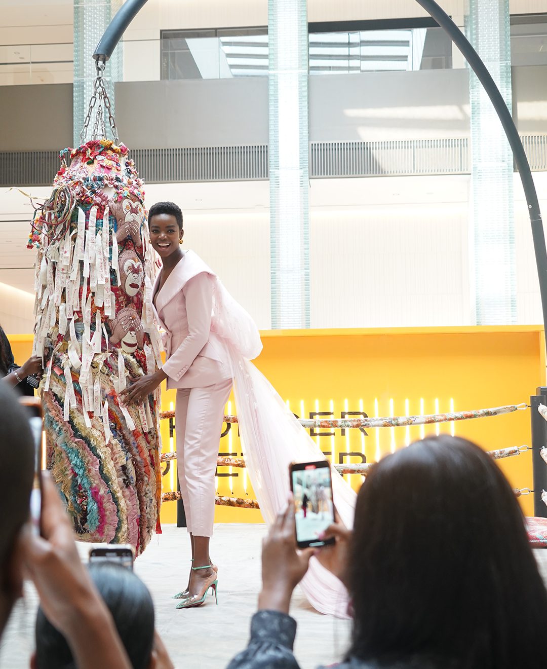 Maria Borges & Jory Al Maiman at Bokja Talk in Qatar on The Ring of Life