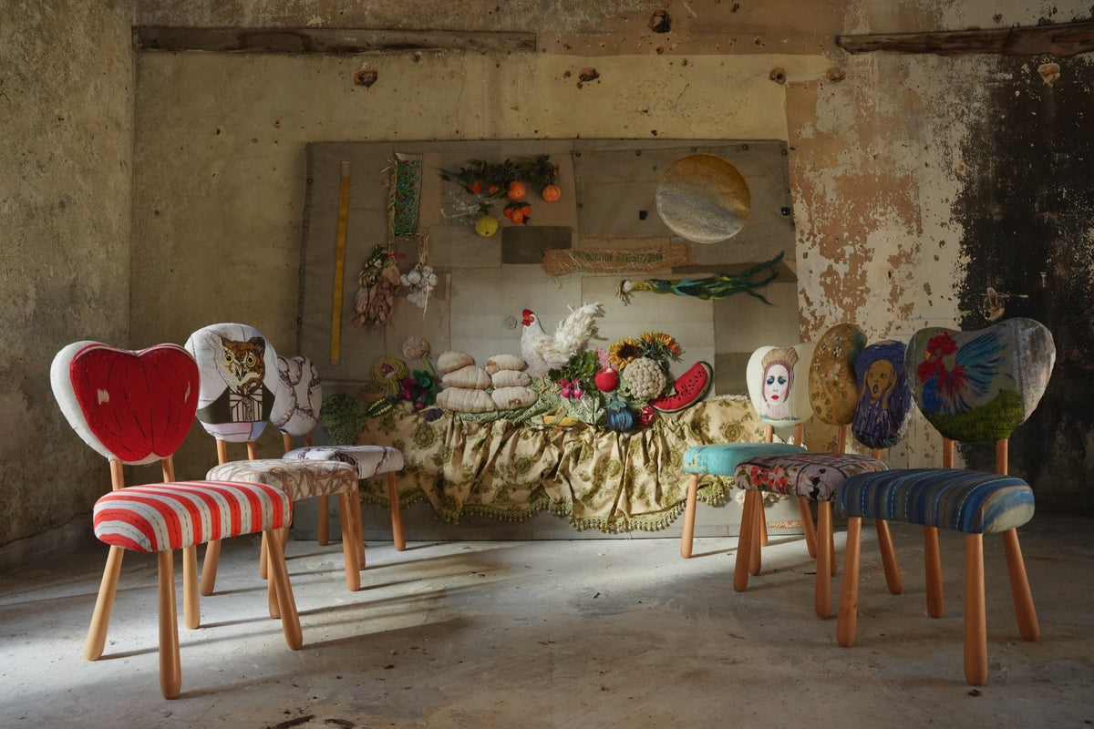 A tableau of abundance, this table woven with love