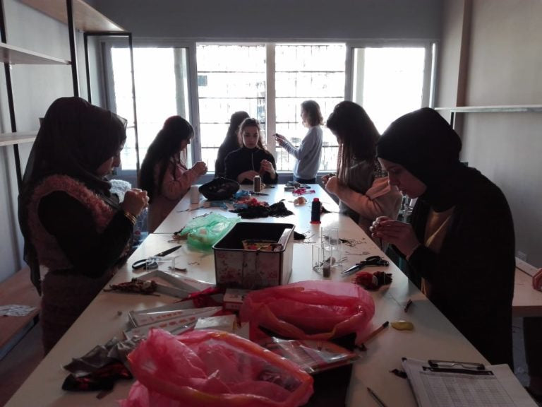 Handmade dolls from Beb El Tabbaneh and Jabal Mohsen