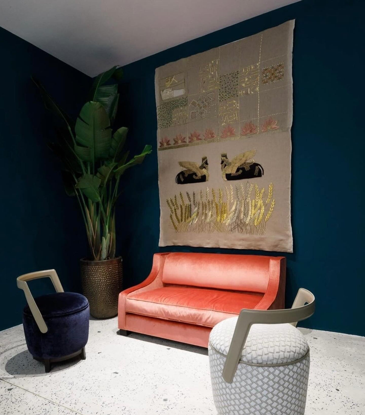 Tapestries of Gilgamesh for Bahrain's first boutique hotel