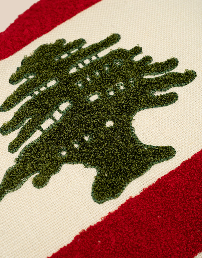 3aynak 3al Watan embroidery detail close-up
