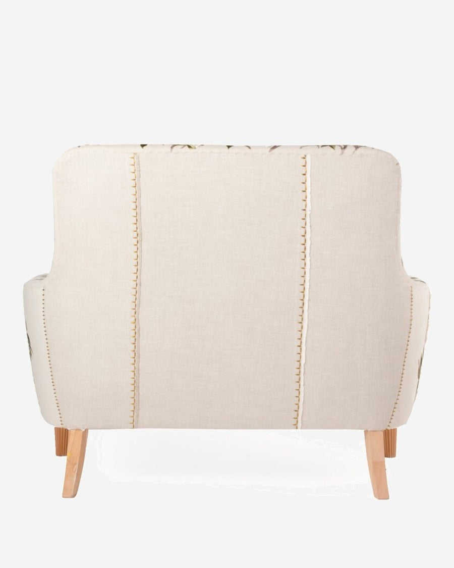 Puccini Sofa in Primavera, back view