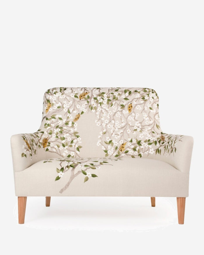 Puccini Sofa in Primavera, front view