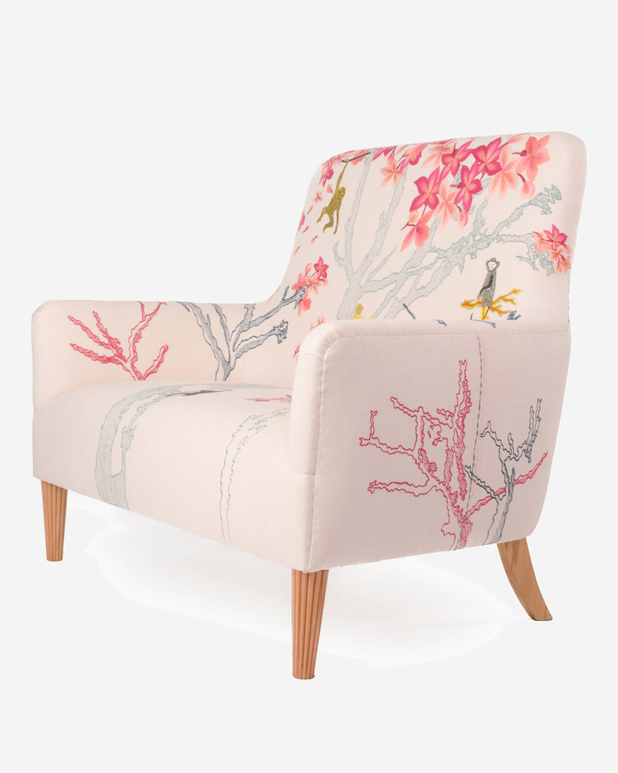 Puccini Sofa in Socotra, side view