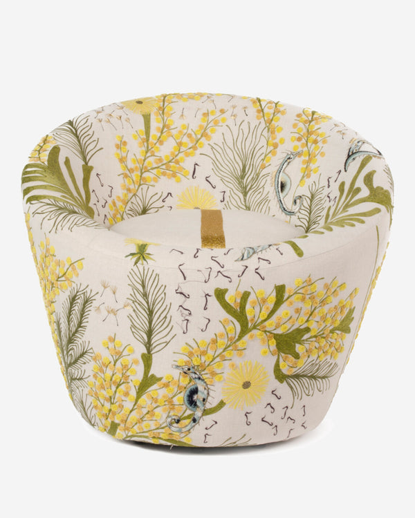 Tub Chair in Mimosa, front view