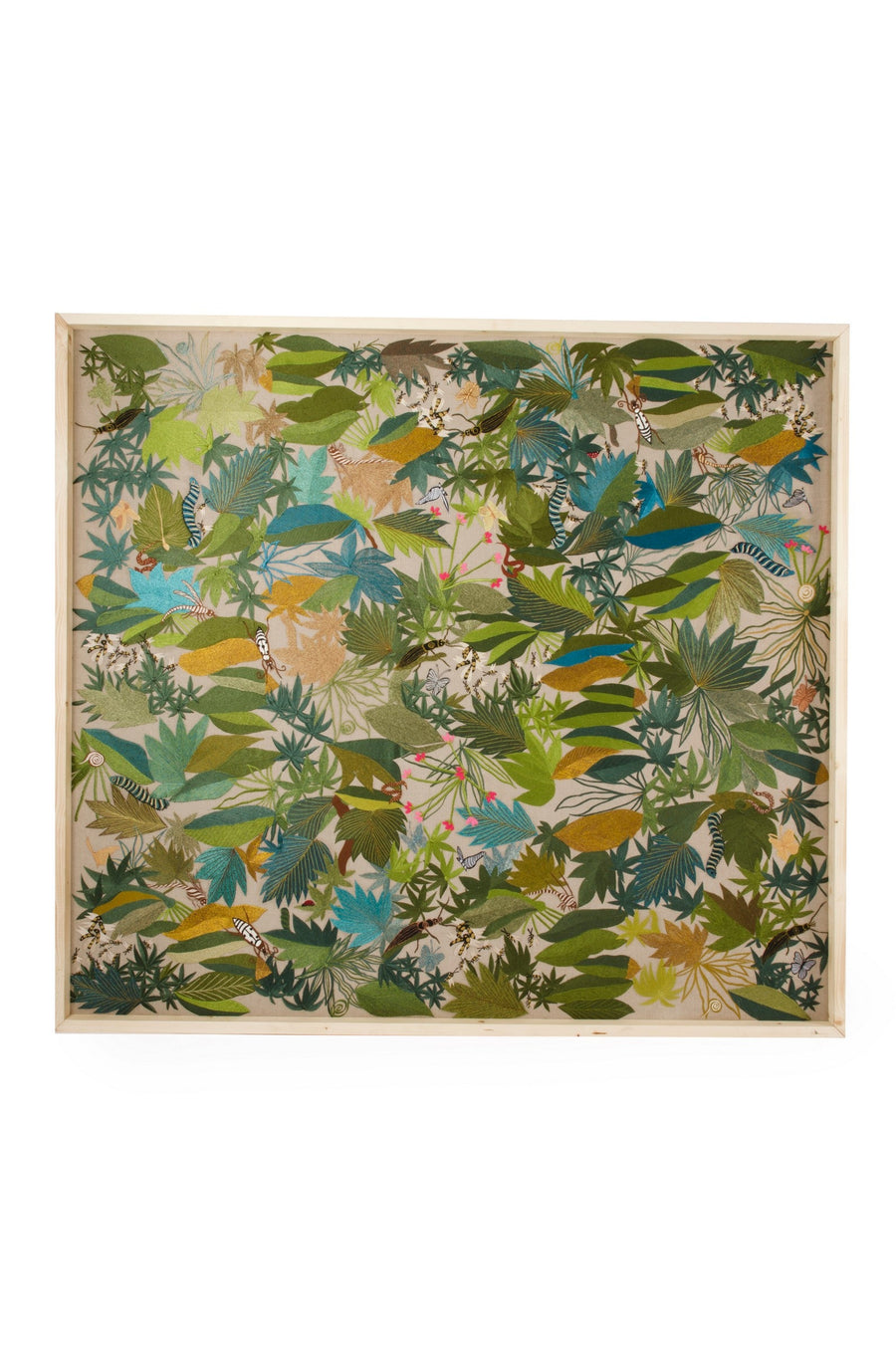 Tapestry in Verde Art Installation