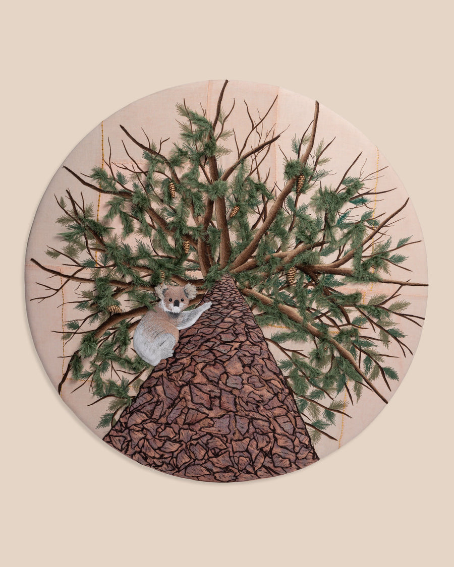 Hold Me Pine Tapestry 1