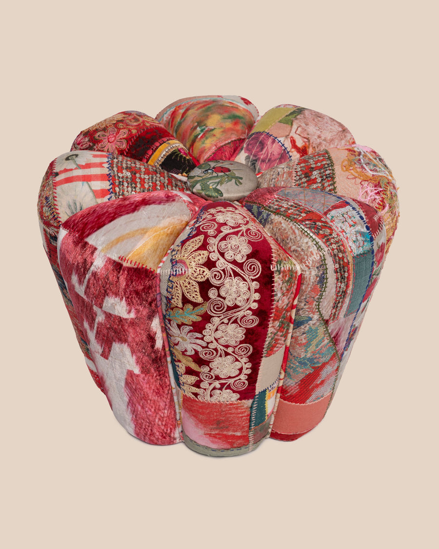Large Cynzia Pouf Assemblage 27 (2)