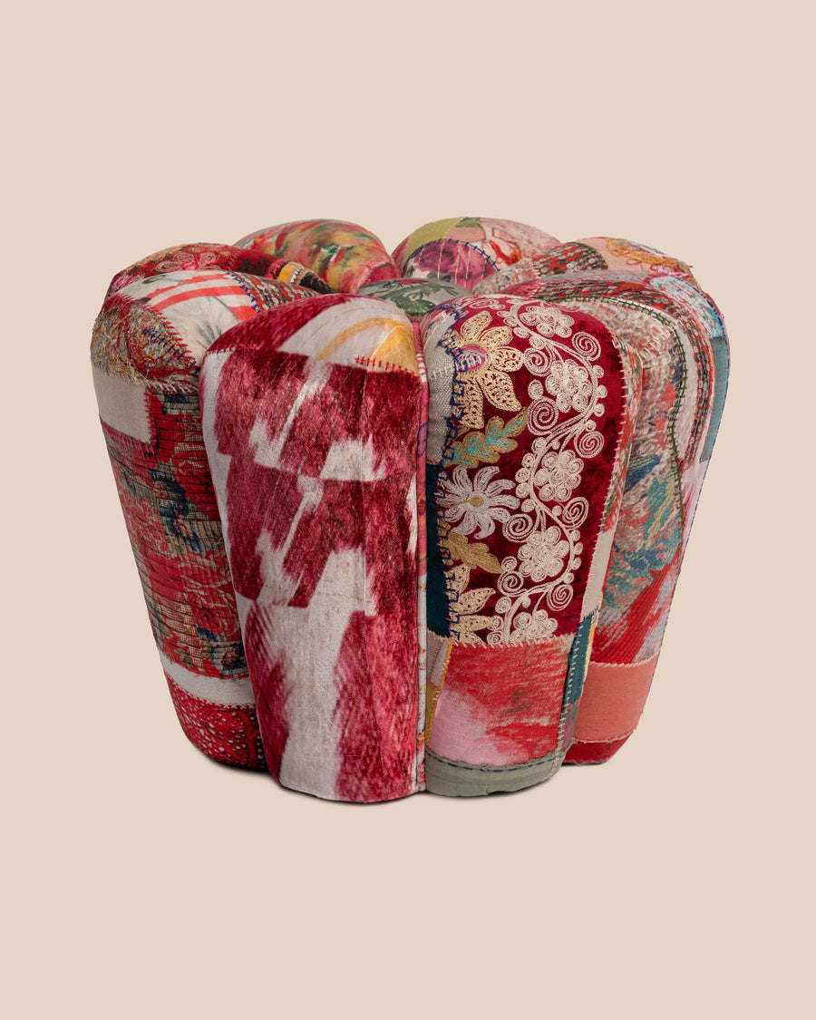 Large Cynzia Pouf Assemblage 27