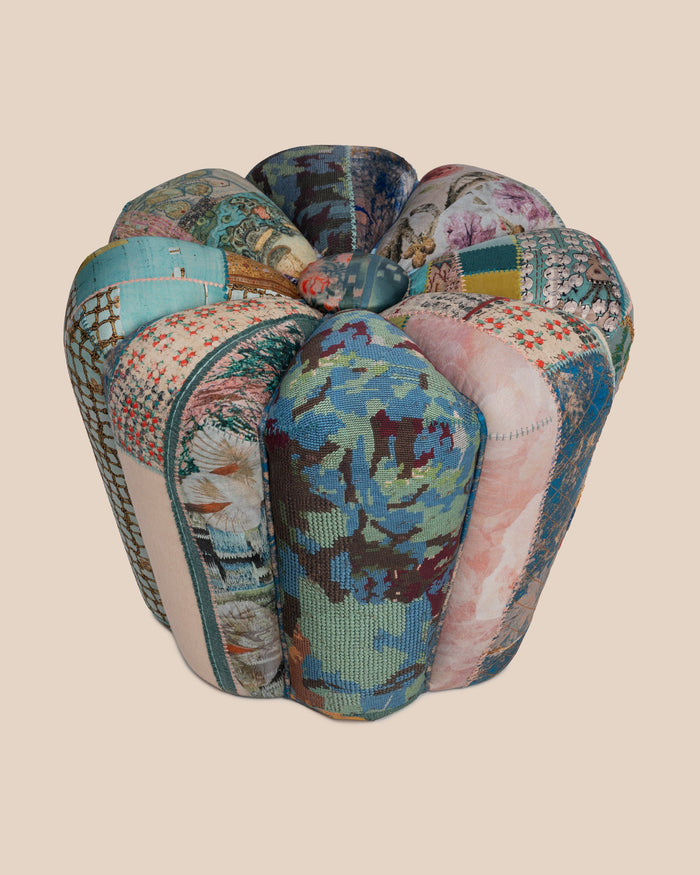 Large Cynzia Pouf Assemblage 29 (2)