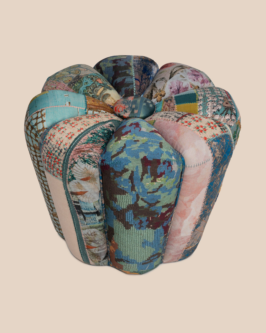 Large Cynzia Pouf Assemblage 29 (2)