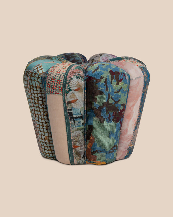Large Cynzia Pouf Assemblage 29