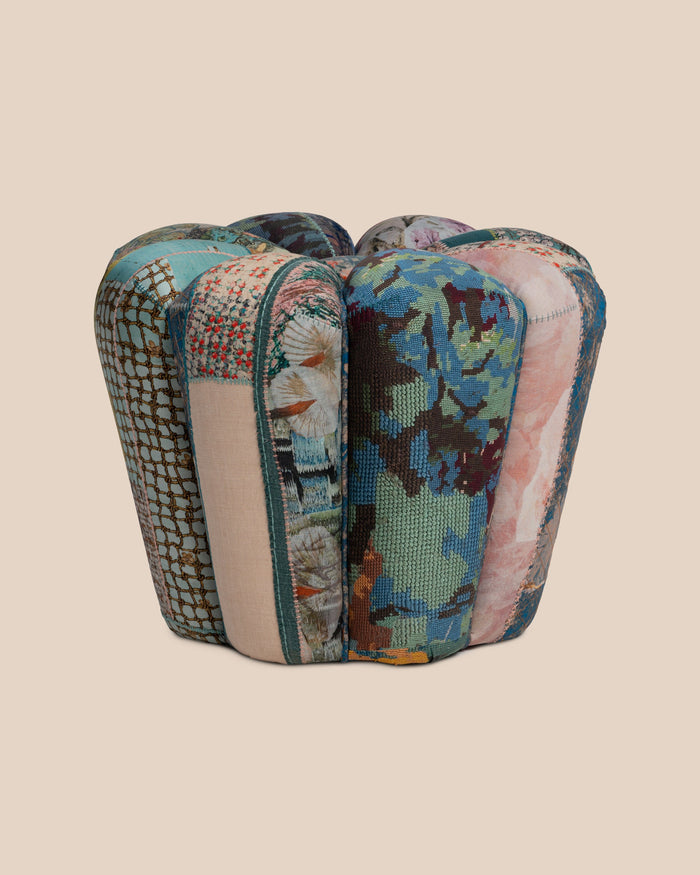 Large Cynzia Pouf Assemblage 29