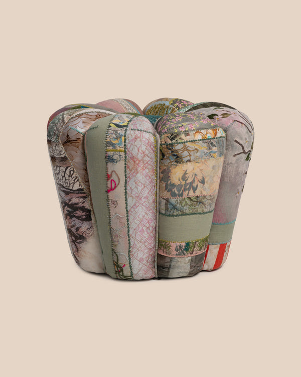 Large Cynzia Pouf Assemblage 30