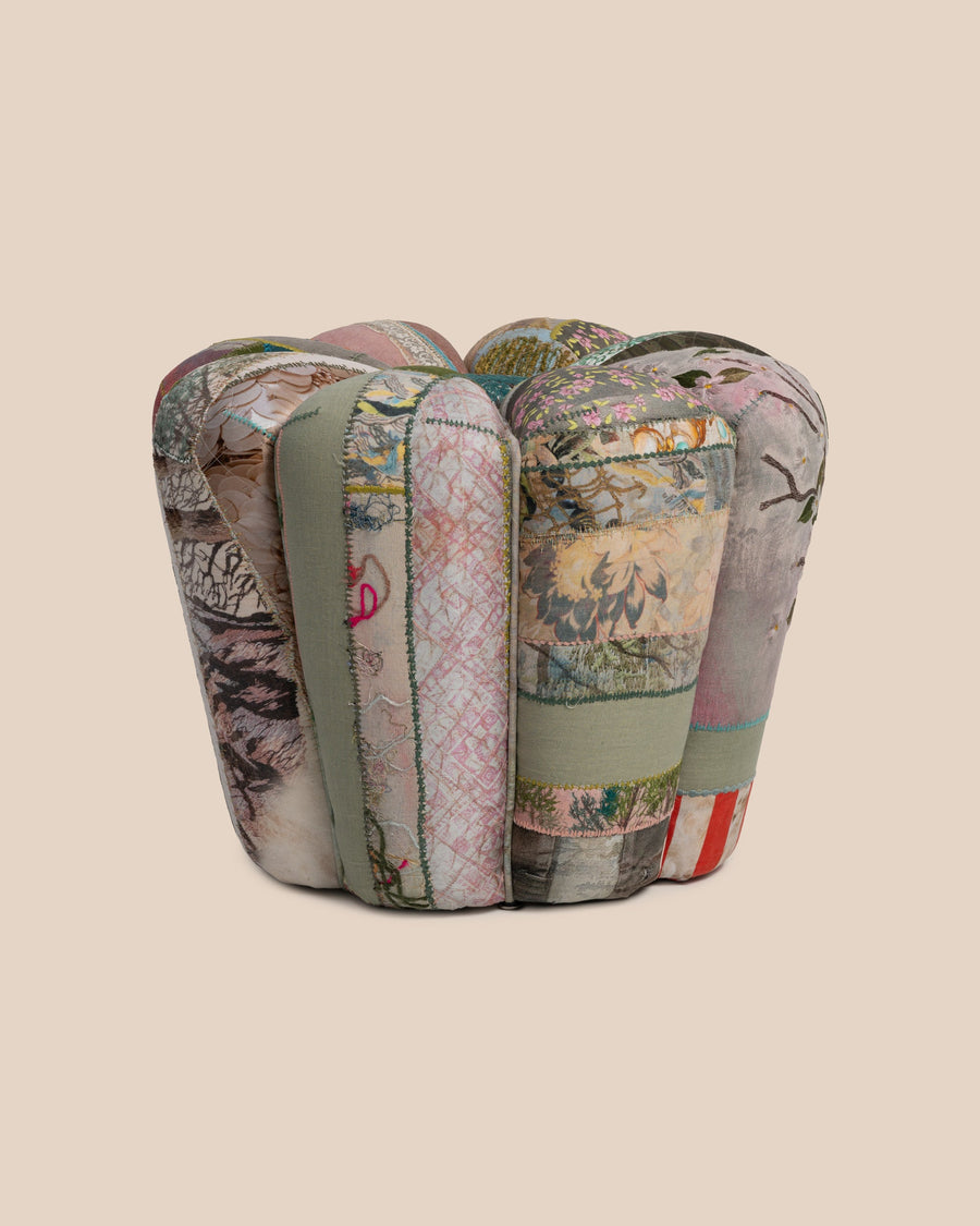 Large Cynzia Pouf Assemblage 30