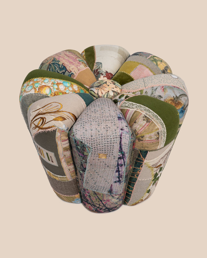 Large Cynzia Pouf Assemblage 31 (2)