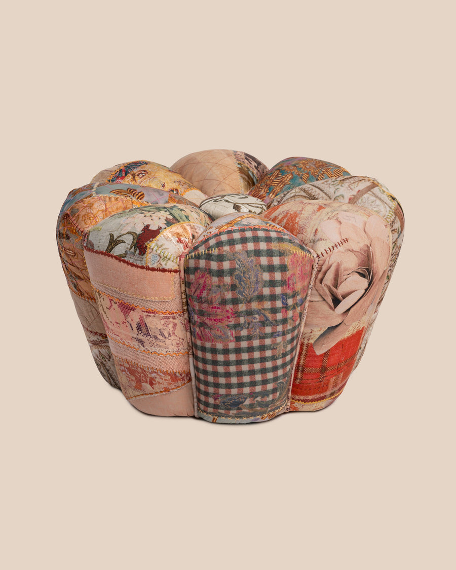 Small Cynzia Pouf Assemblage 12