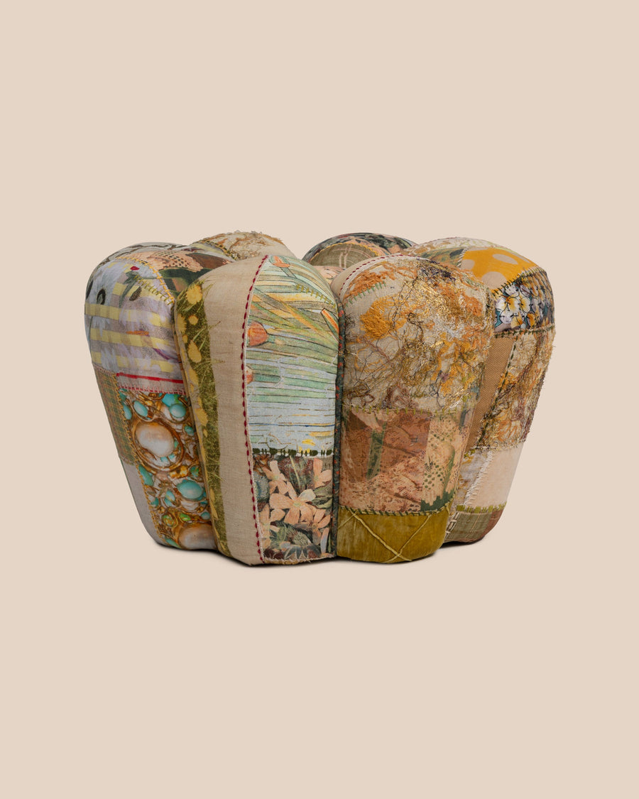 Small Cynzia Pouf Assemblage 13