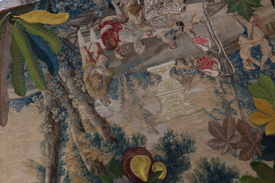 Gallery in Crillon Hotel — Bokja, hand-assembled in Beirut