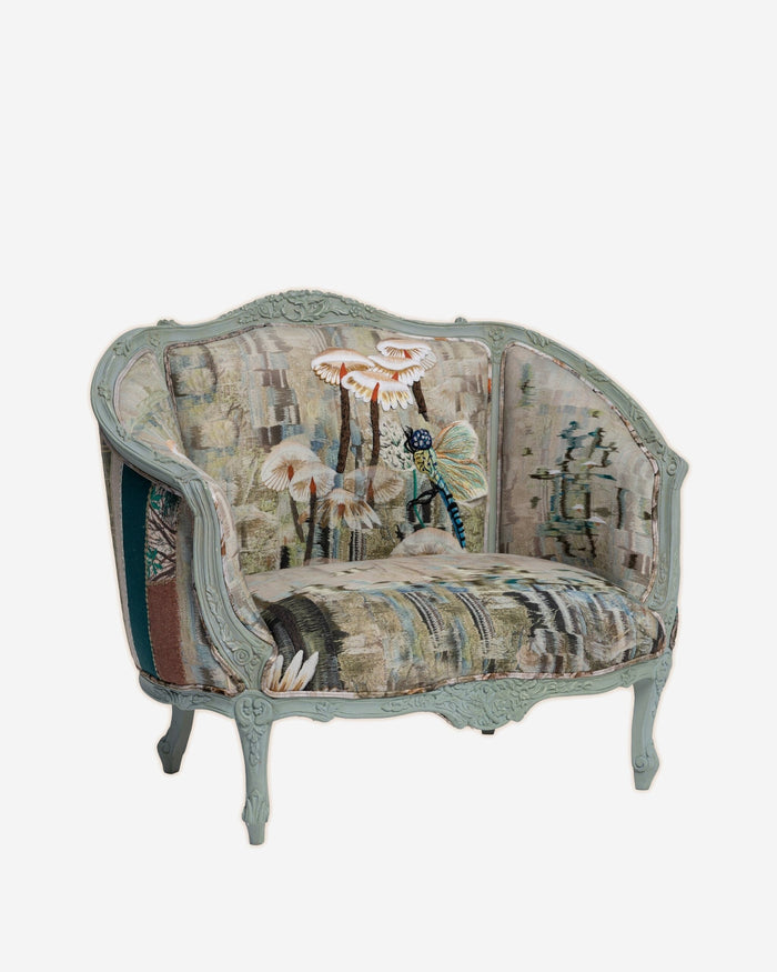 Corbeille Armchair in Perspective