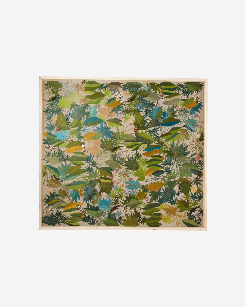 Tapestry in Verde Art Installation