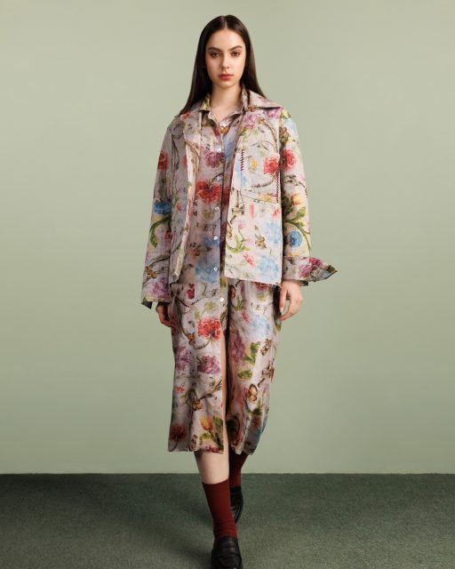 Riverside BOKJA Mao quilted trucker jacket