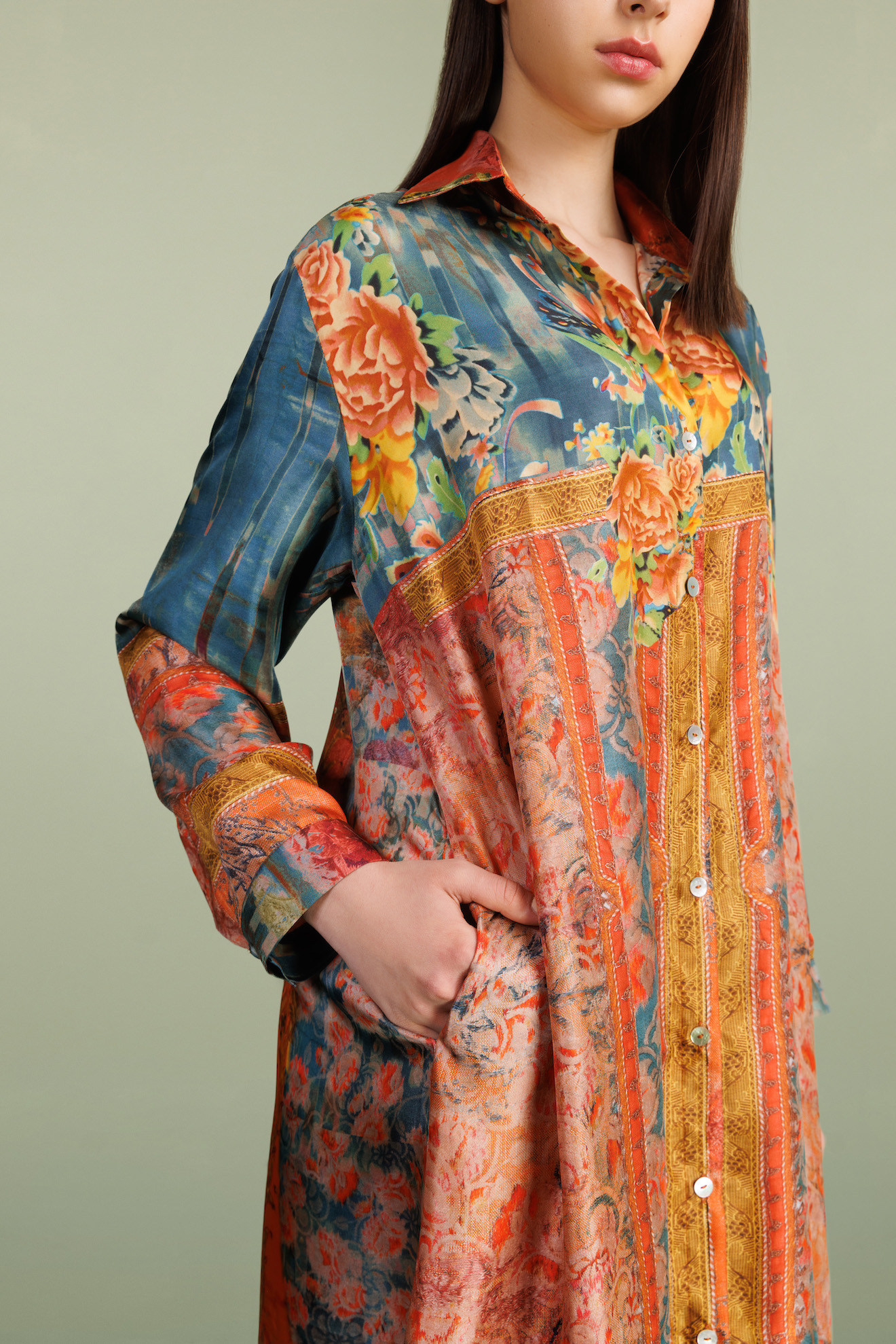 Regalia bokja silk z-dress