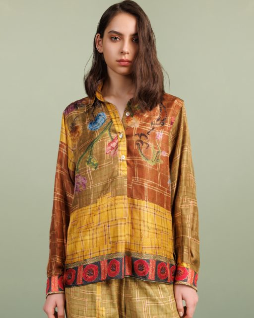 Assemblage 18 bokja Silk shirt
