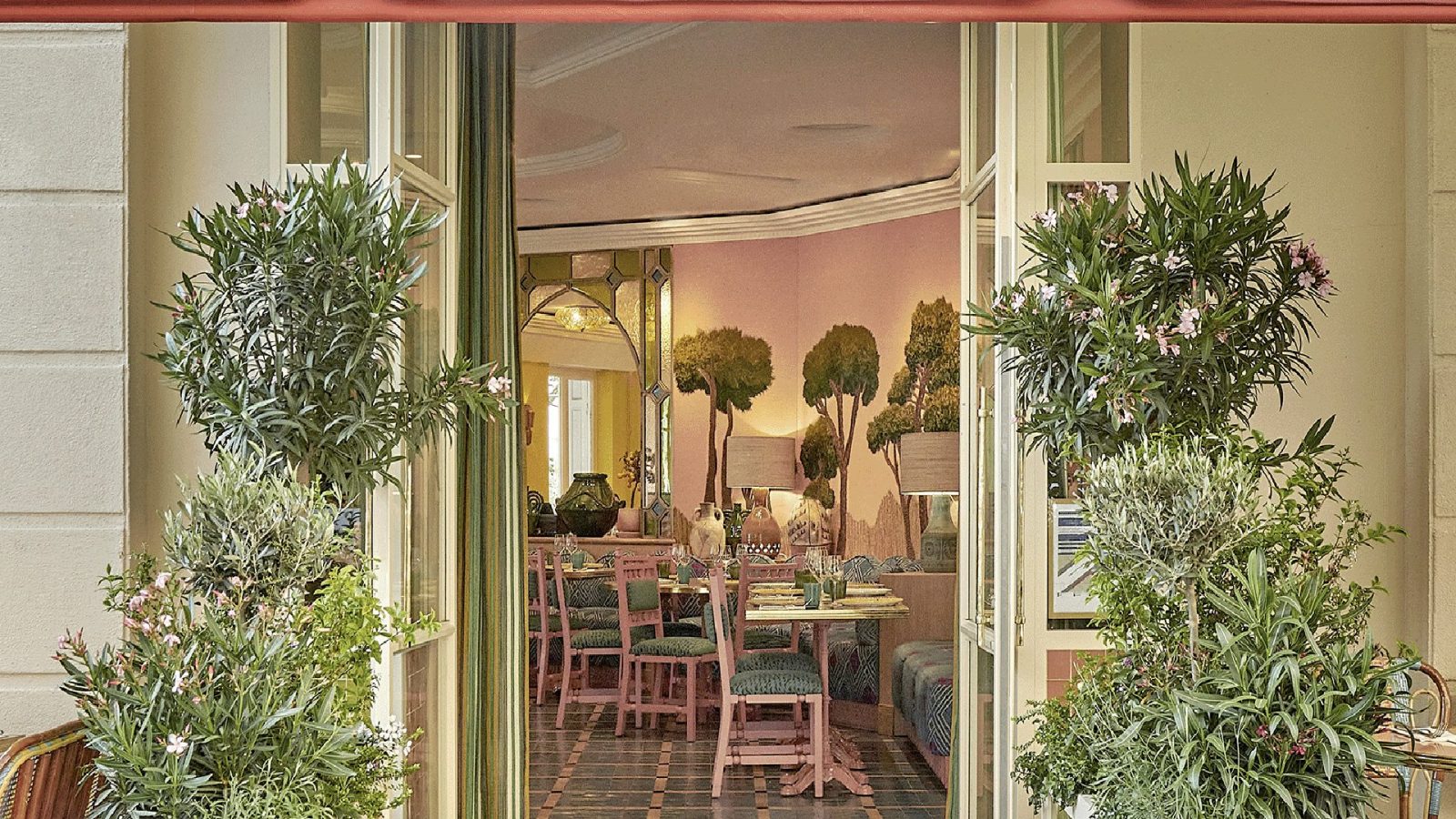 bisri tapestry noura brasserie by laura gonzales