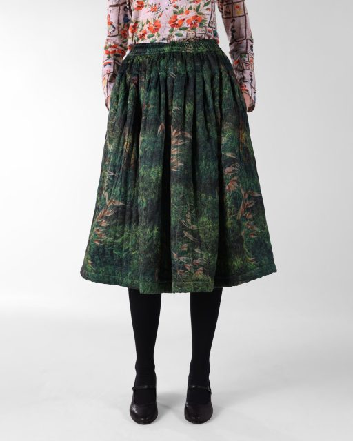 1 QUILTED CLOUD SKIRT HERBS