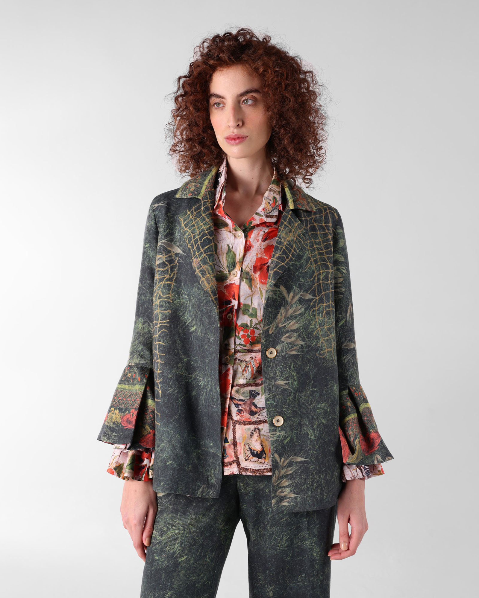 1 SHAFICA BLAZER LADY IN GARDEN X LADIES