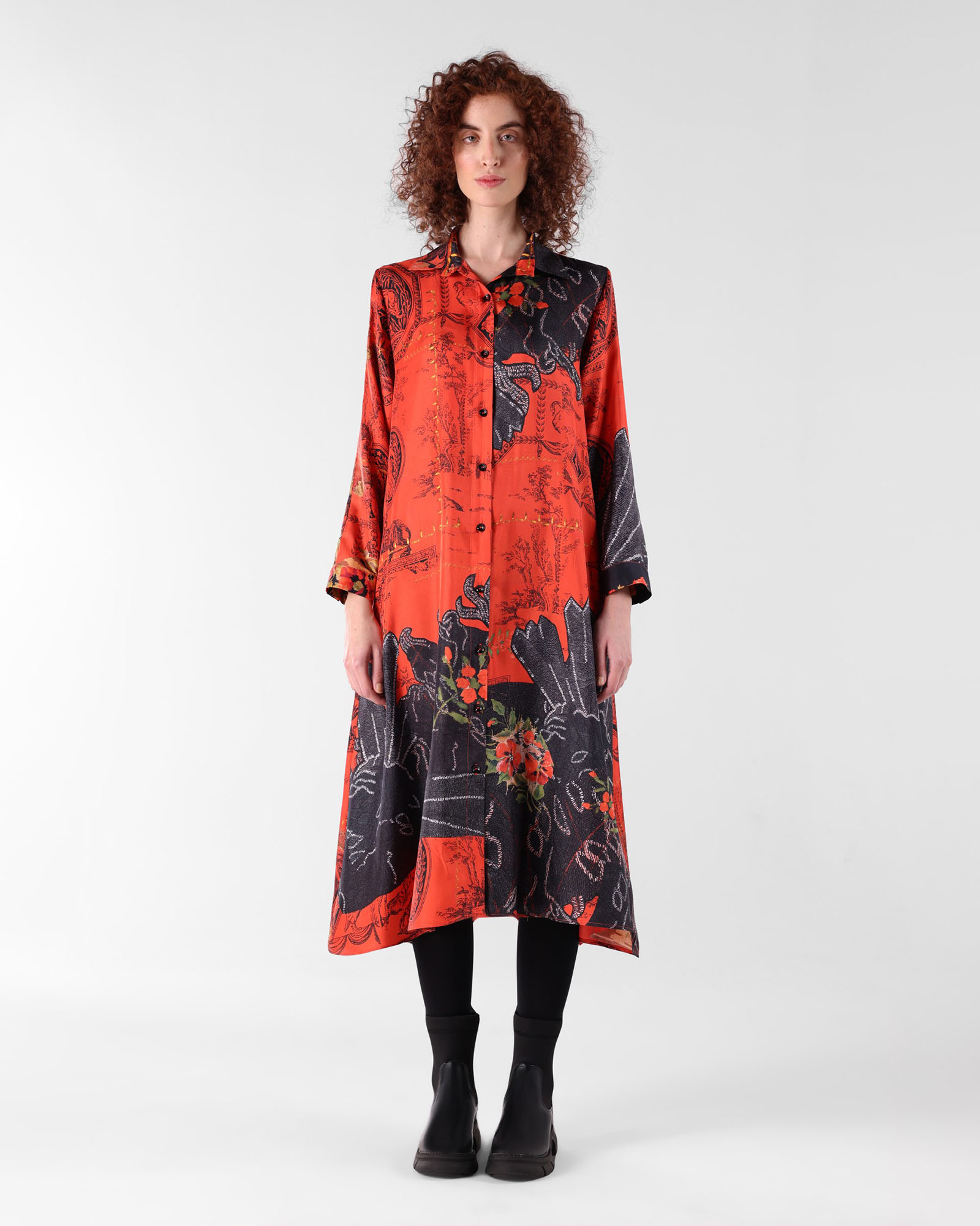 1 Z DRESS ORANGE CRUSH