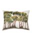 BISRI FOREST DIPTYCH L Embroidered Linen Cushion