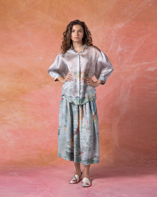 Fluff Puff Blouse NYMPHEA (1)